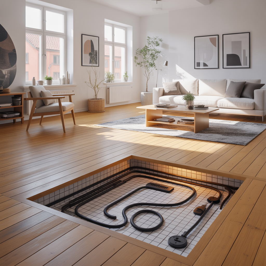 6.Fordelarna med att installera golvvarme i hela bostaden