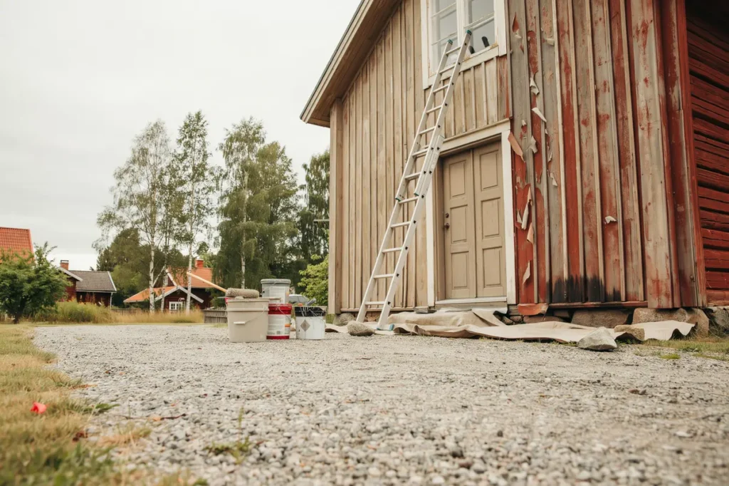 augusti r b sta tiden f r fasadm lning s planerar du jobbet f r ett h llbart resultat